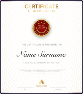 Certificate Image